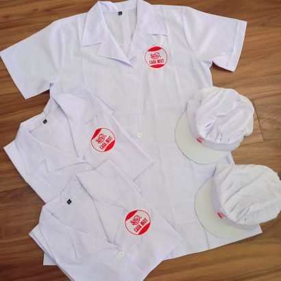 Đồng phục blouse phòng sạch cho công nhân chế biến thực phẩm Yến Sào Casa Nest
