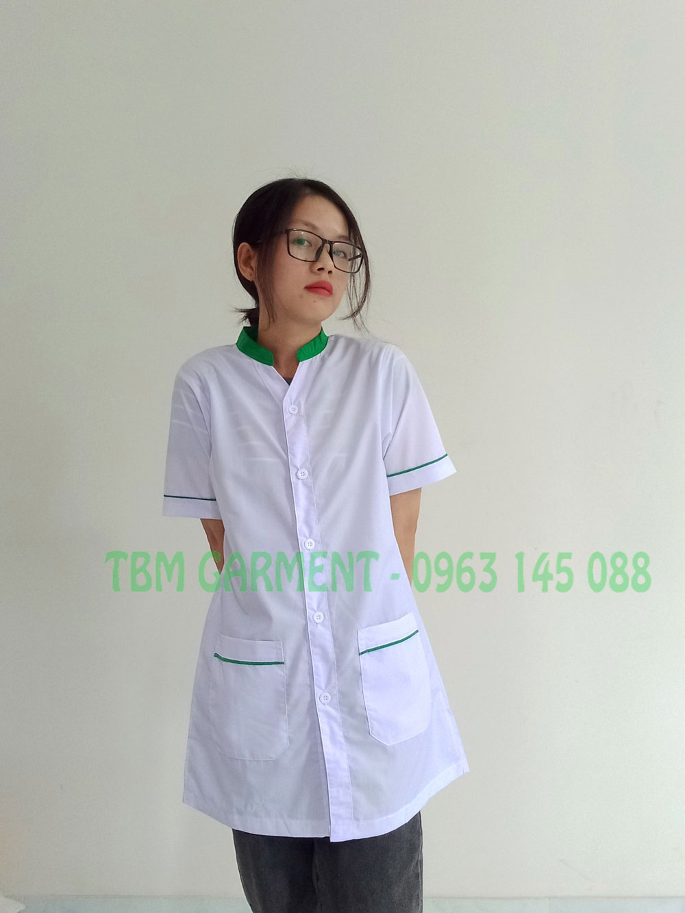 Tổng hợp các mẫu áo blouse trắng sinh viên khoa y mới nhất áo blouse vải  tốt giá tốt TPHCM