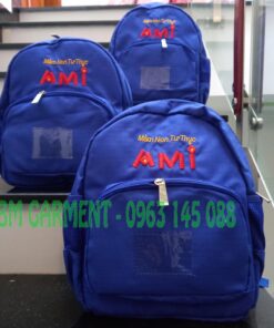 May balo đồng phục mầm non giá rẻ TPHCM quận Bình Tân cho trường MN AMI